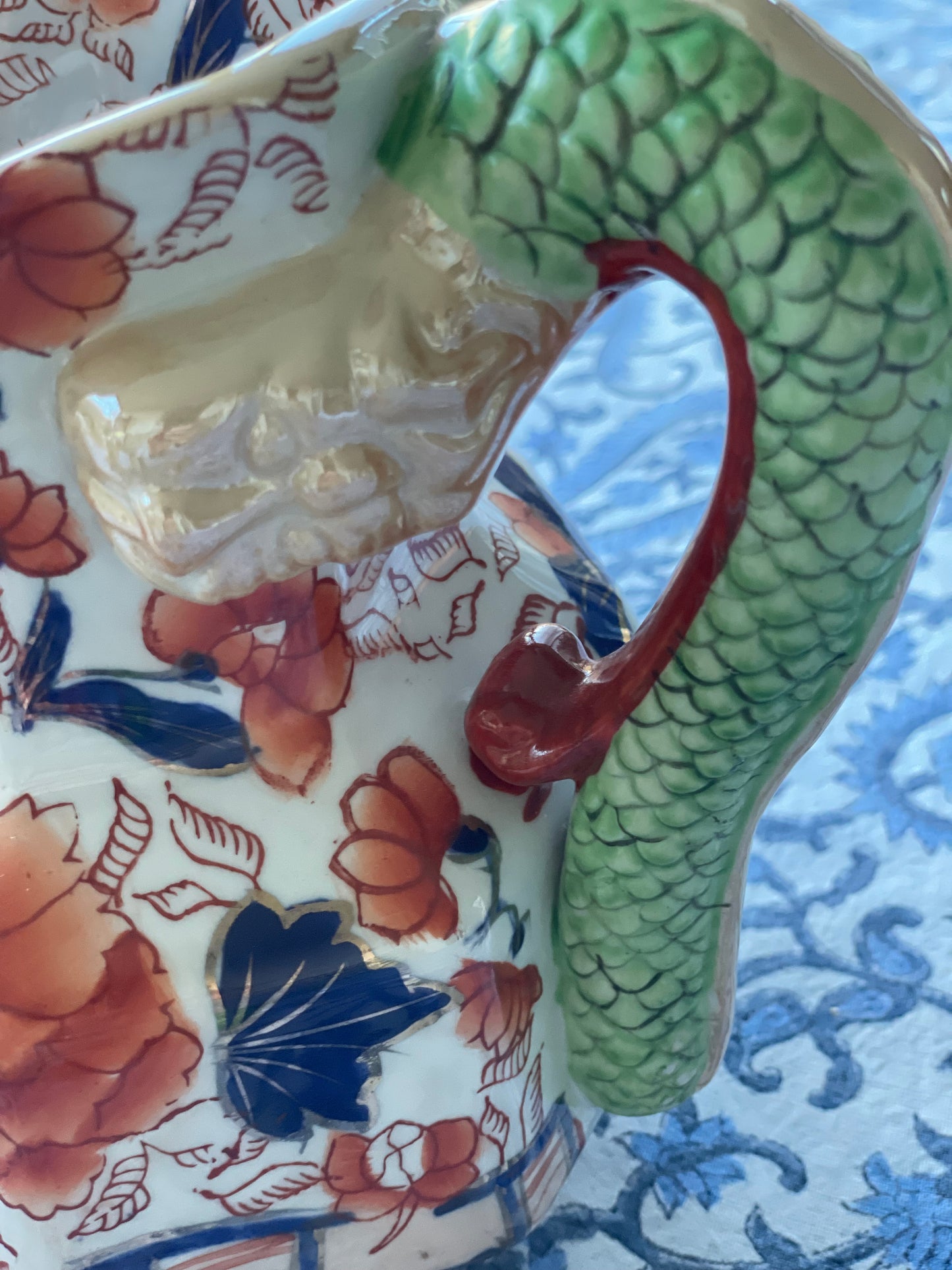 Antique Mason's Hydra Jugs