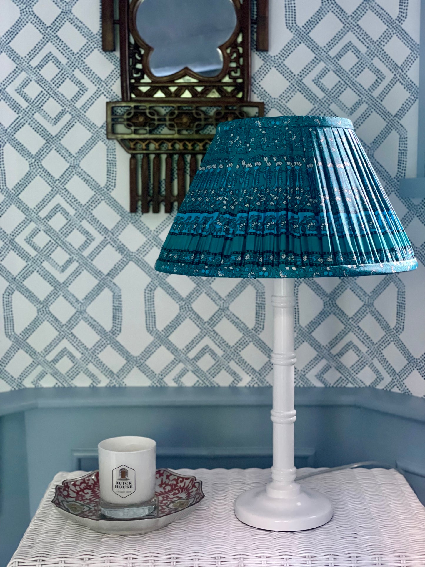 Karantaka Silk Sari Lamp Shade