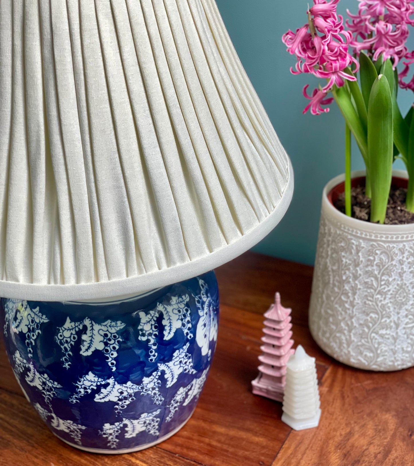 Buttermilk Linen Lamp Shade