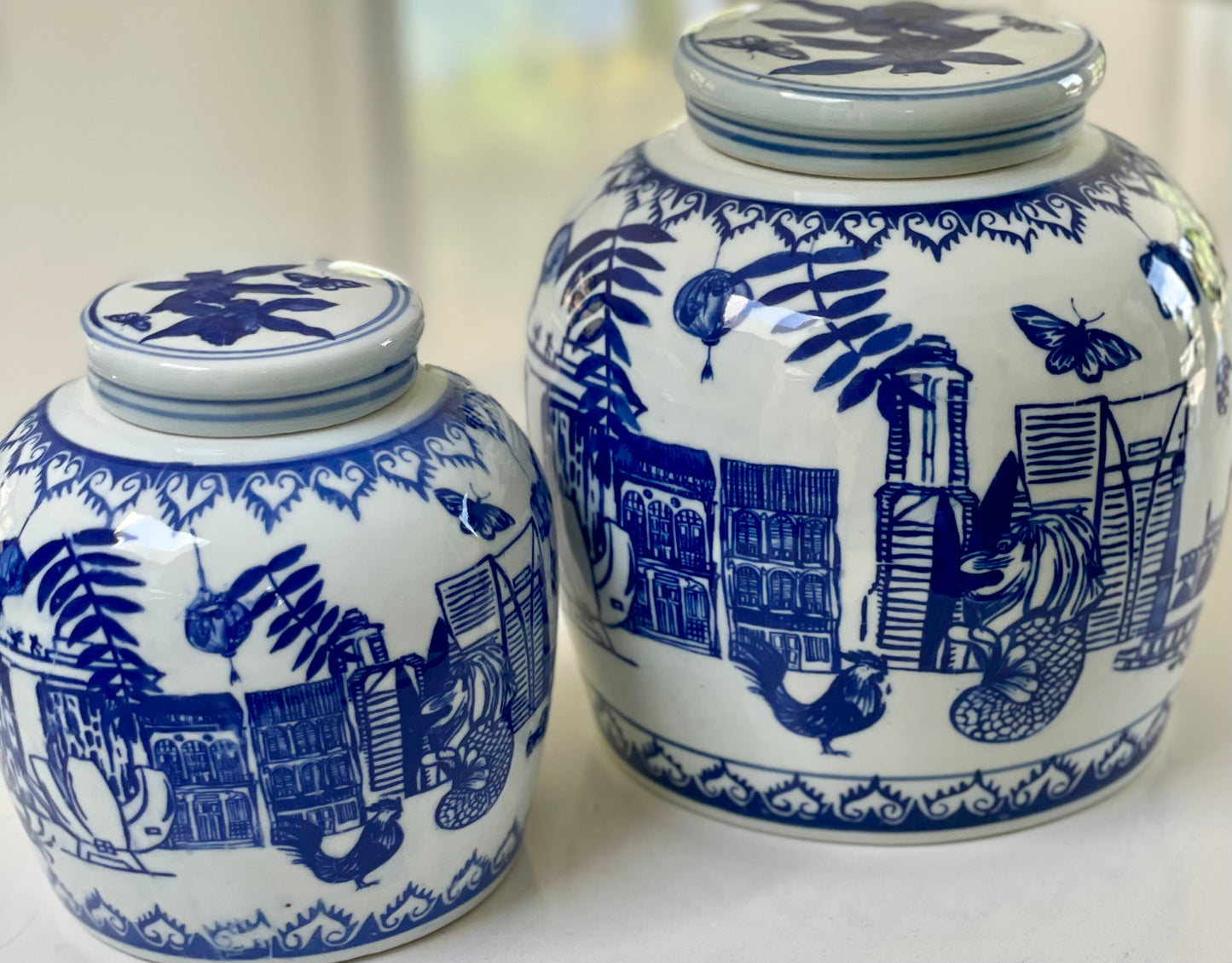 ‘Singapore Celebration' Ginger Jar Mini