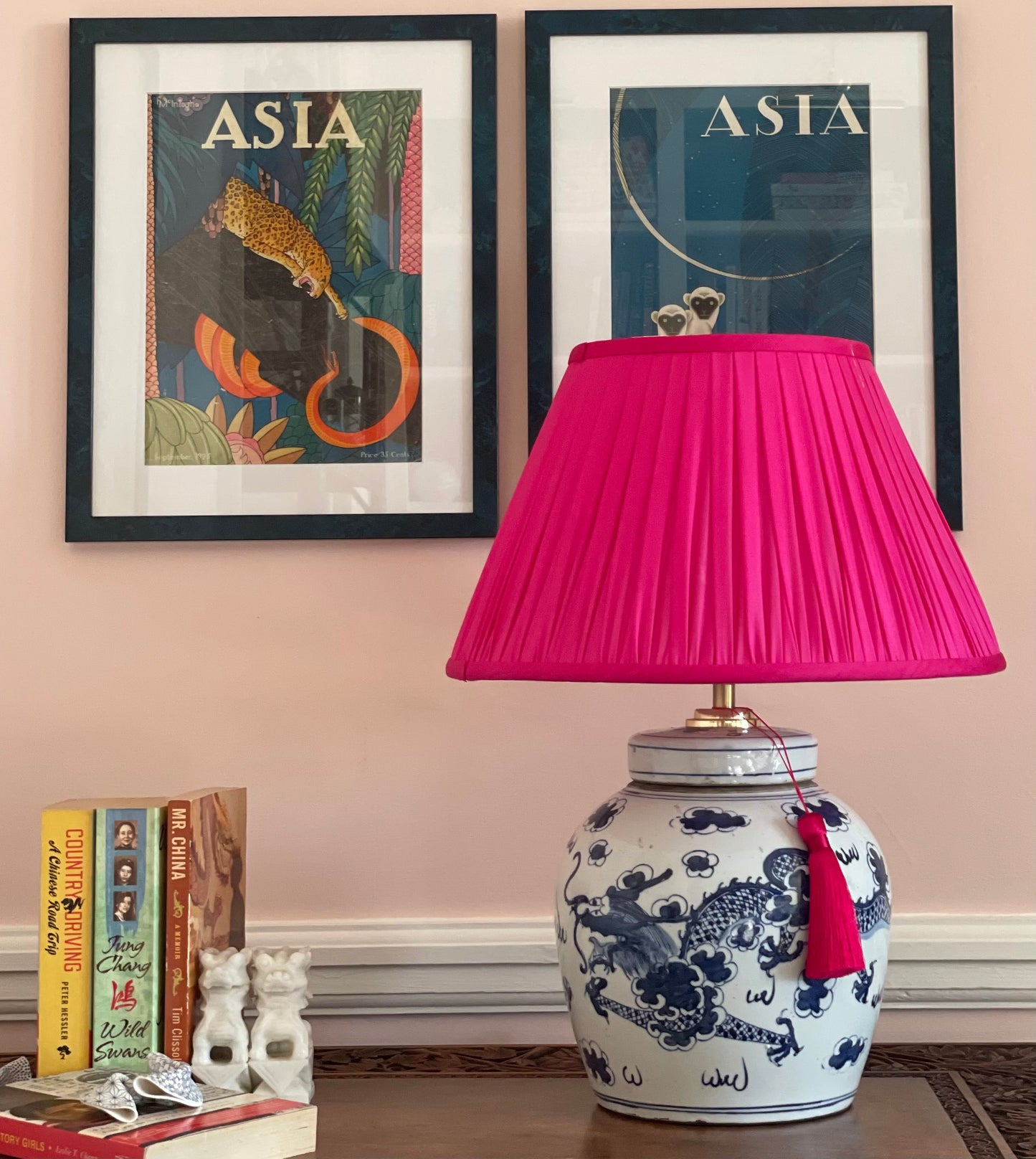 Dragon Ginger Jar Lamp