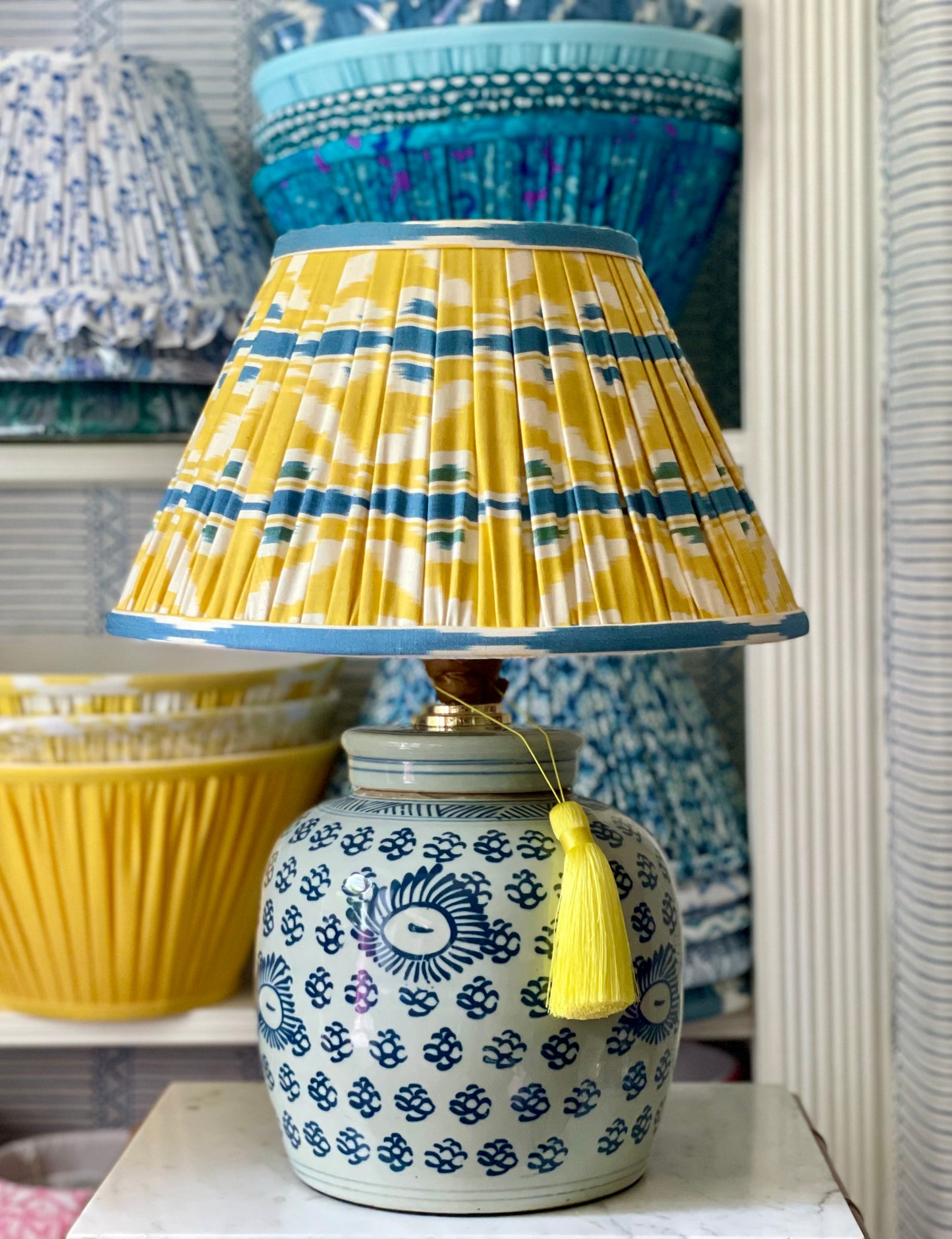 Sun Ginger Jar Lamp