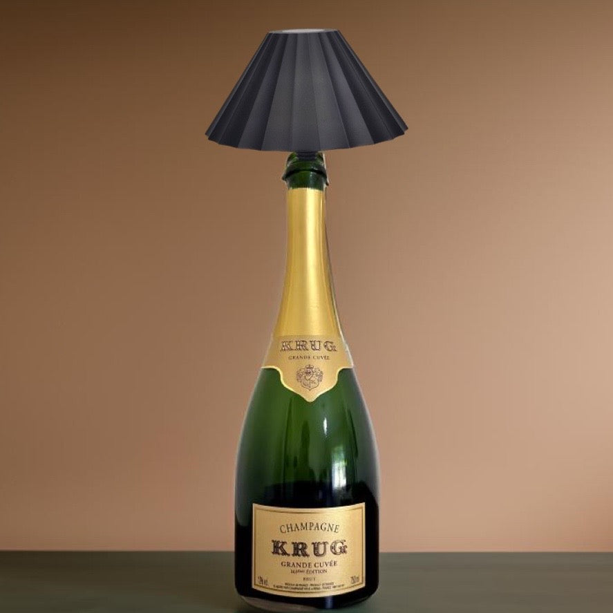 Scallop rechargeable bottle lamp