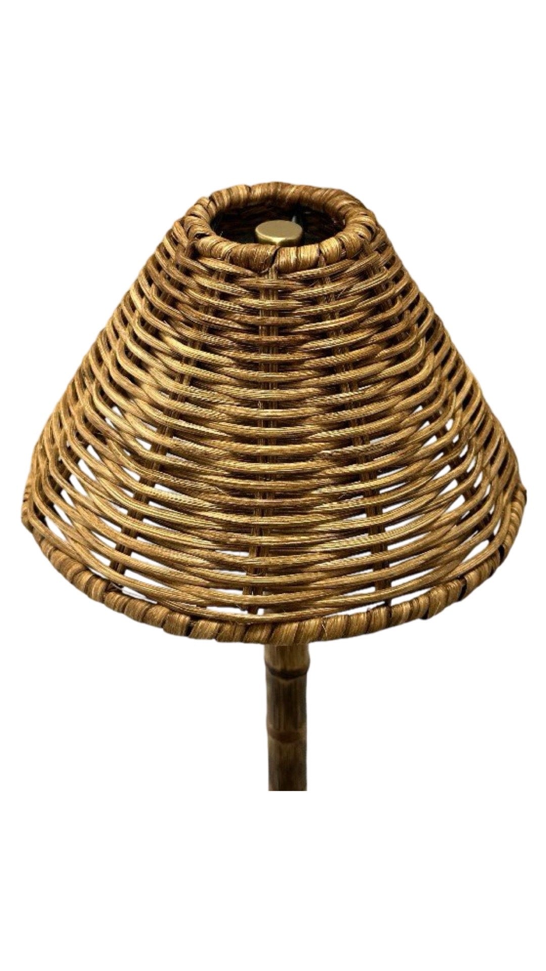 Bali bamboo rechargeable lamp