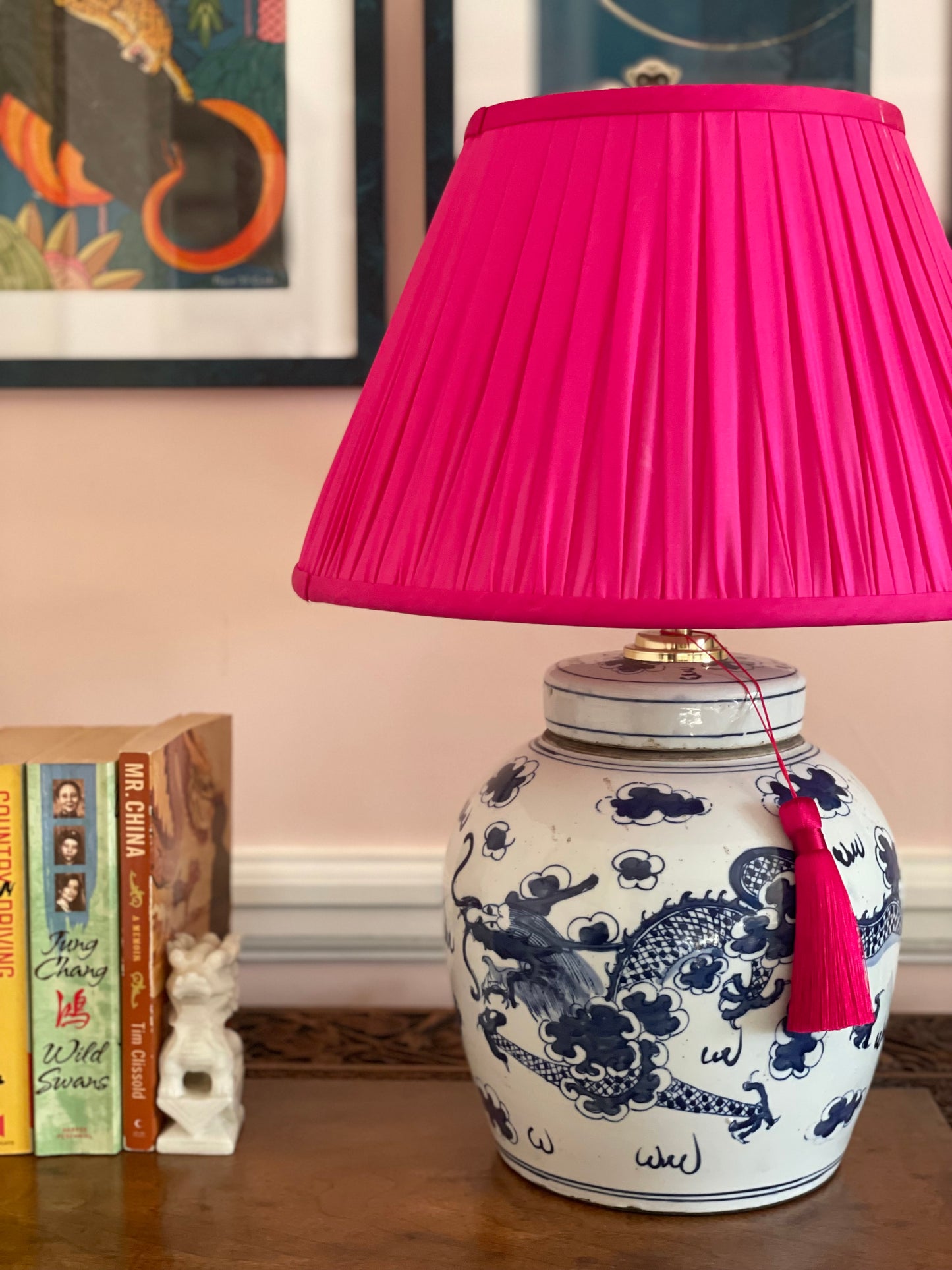 Dragon Ginger Jar Lamp