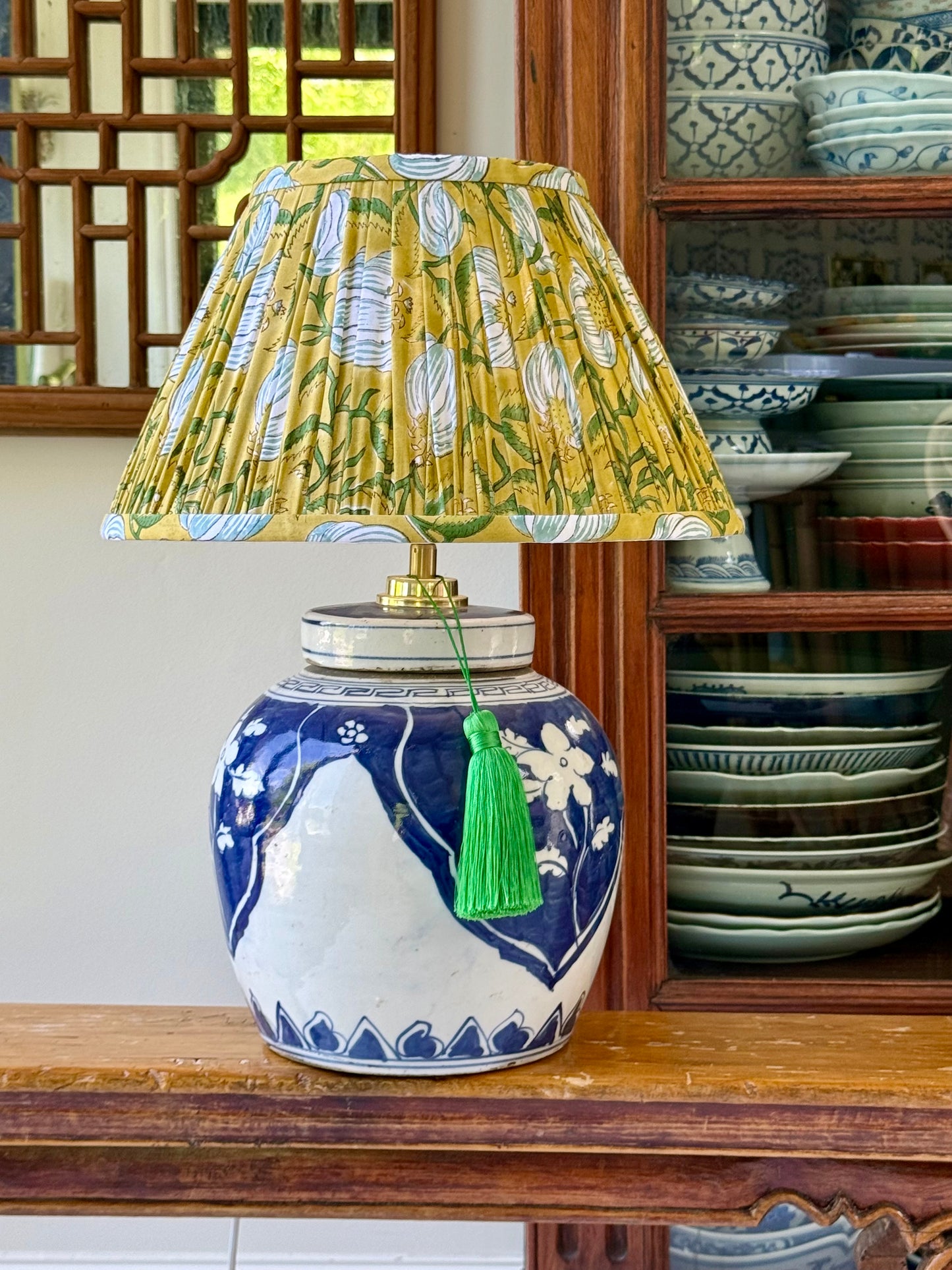 Jasmine Ginger Jar Lamp