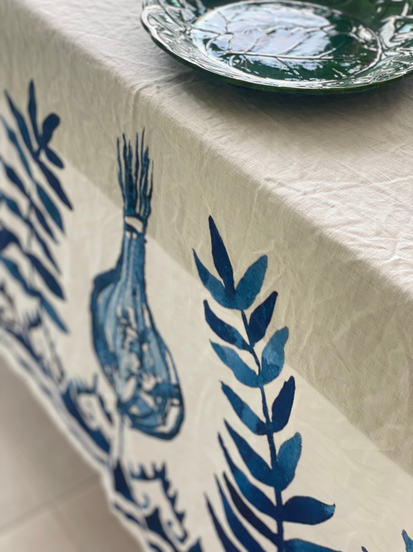 PRE-ORDER: 'Singapore Celebration' Linen Tablecloth