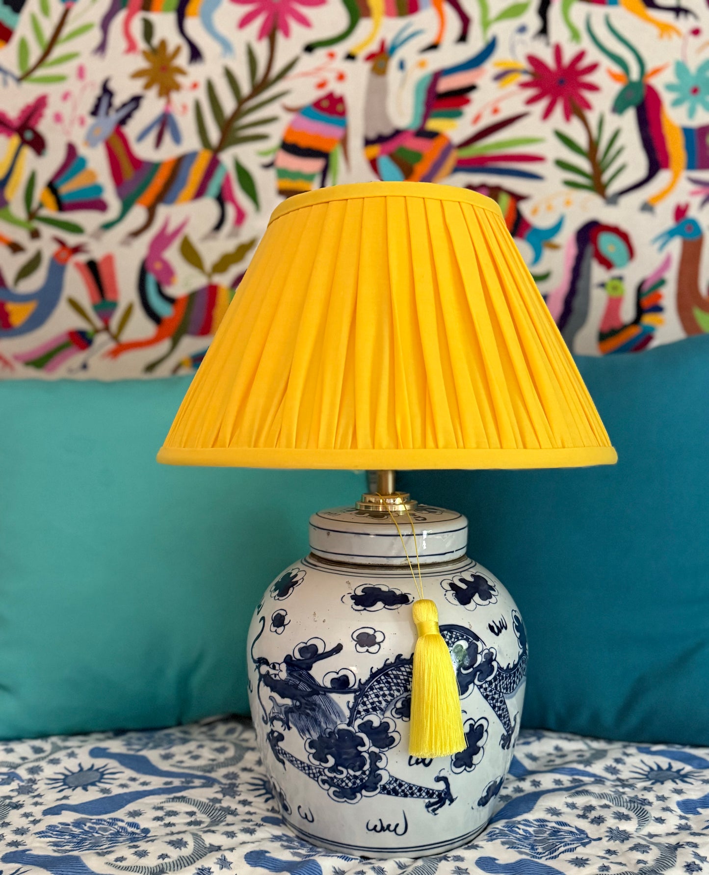 Sunrise Linen Lamp Shade