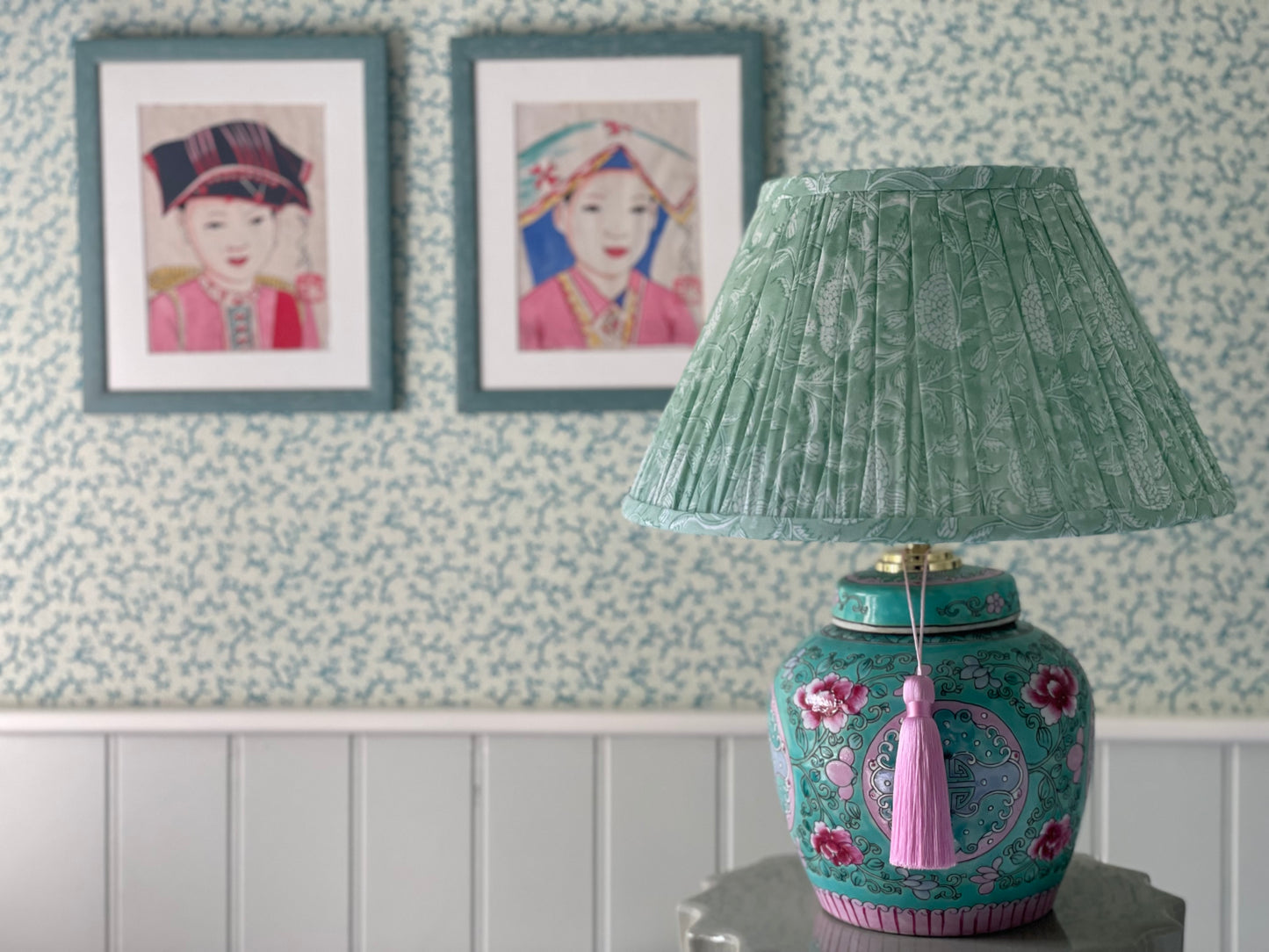 Famille Verte Ginger Jar Lamp