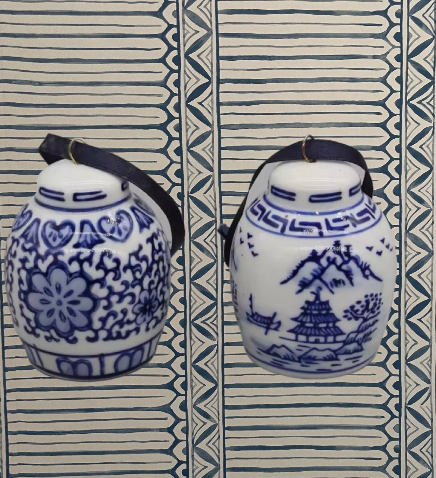 Blue & White Ginger Jar Ornaments