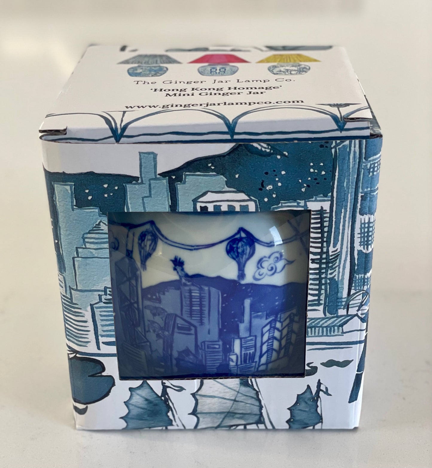 ‘Hong Kong Homage' Ginger Jar Mini