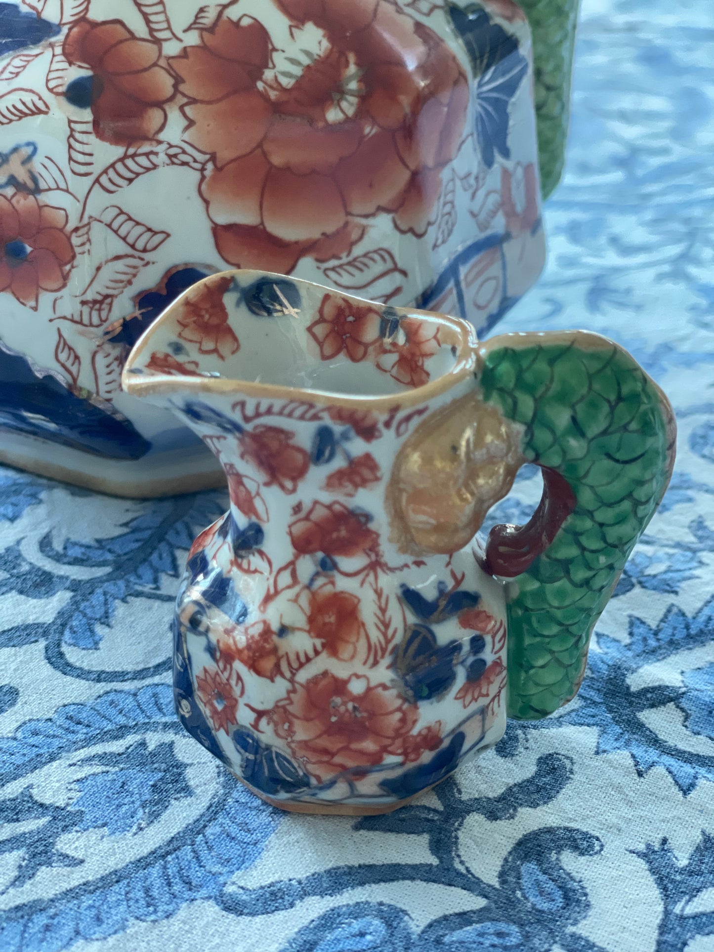 Antique Mason's Hydra Jugs