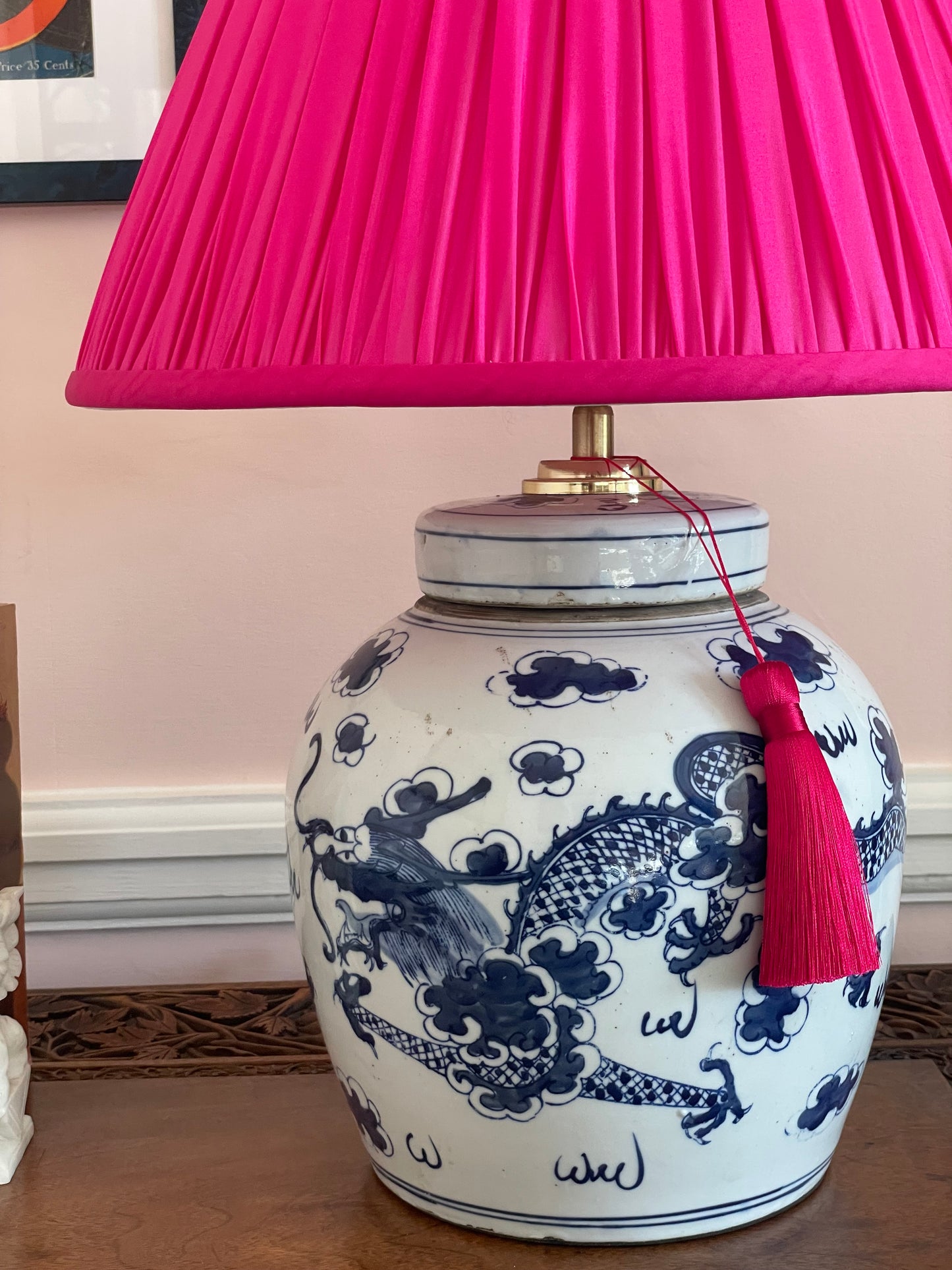 Dragon Ginger Jar Lamp