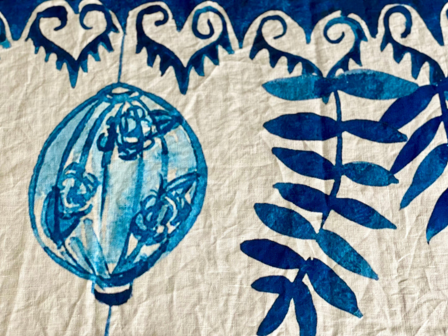 PRE-ORDER: 'Singapore Celebration' Linen Tablecloth
