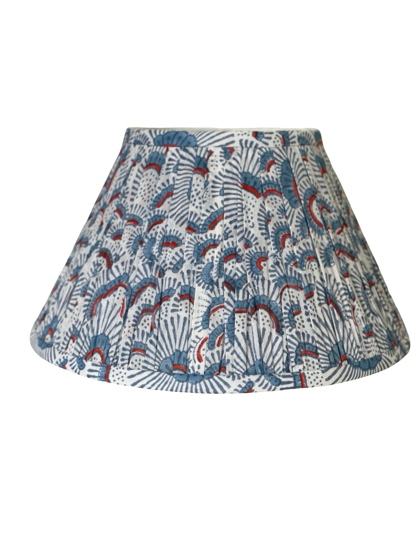 Anemone Block-Printed Lamp Shade