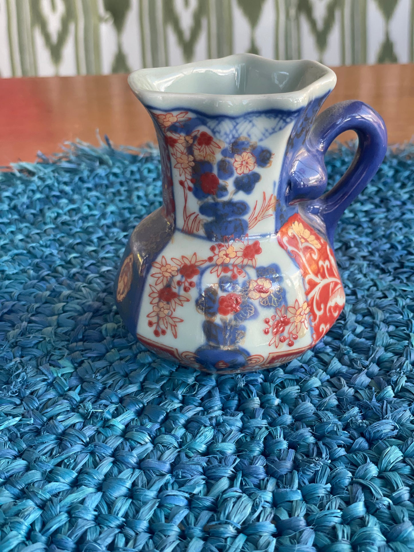 Antique Ironstone Imari Jugs
