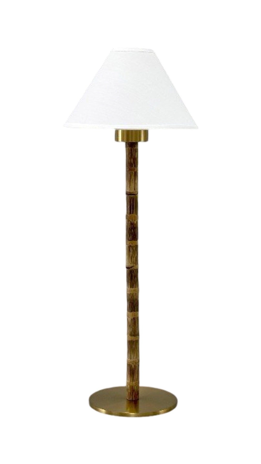 Bali bamboo rechargeable lamp