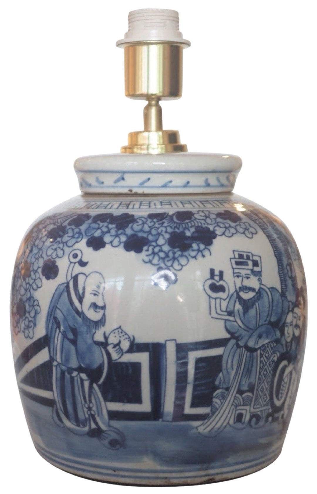 Scholars Ginger Jar Lamp