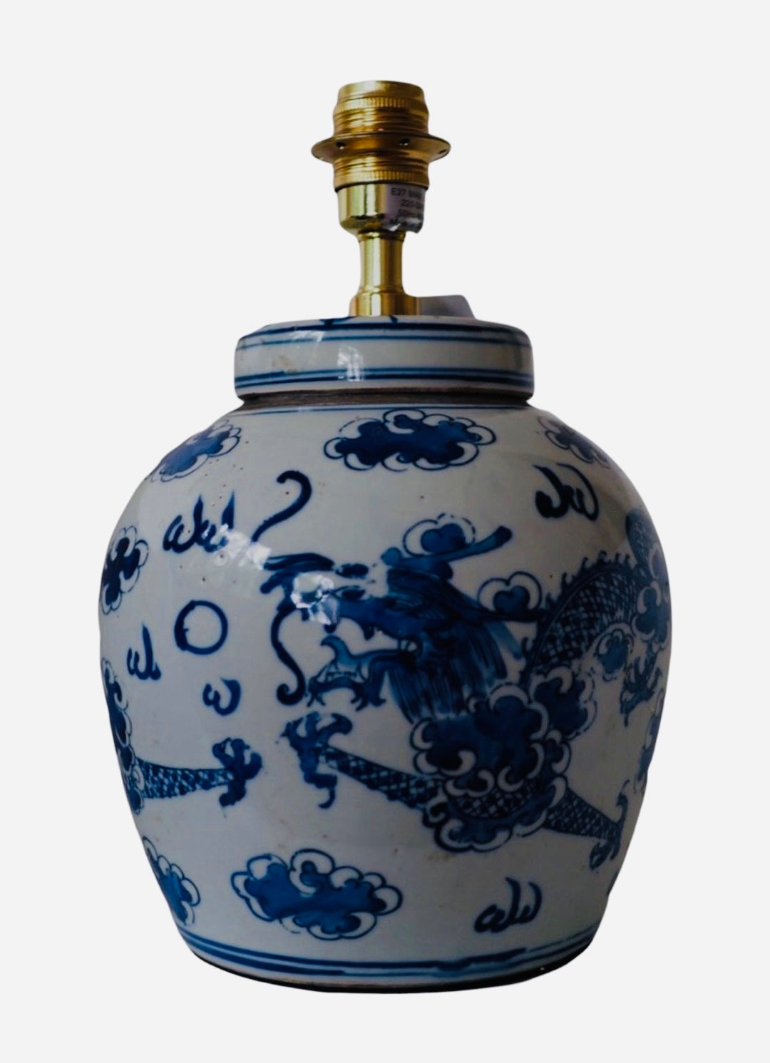 Dragon Ginger Jar Lamp