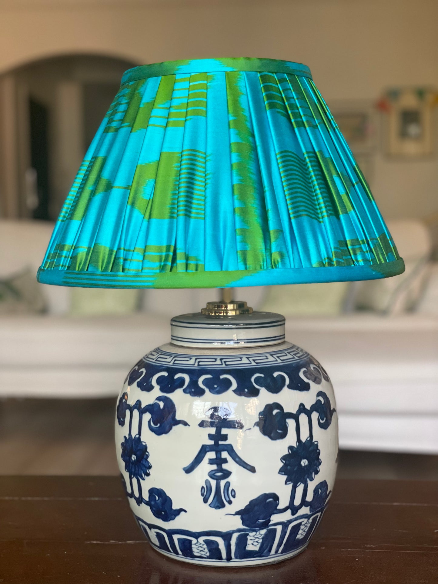 Catalina Silk Ikat Lamp Shade