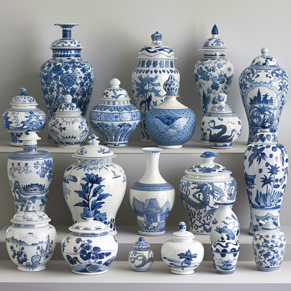 Ginger Jars, Temple Jars & other Chinese ceramics