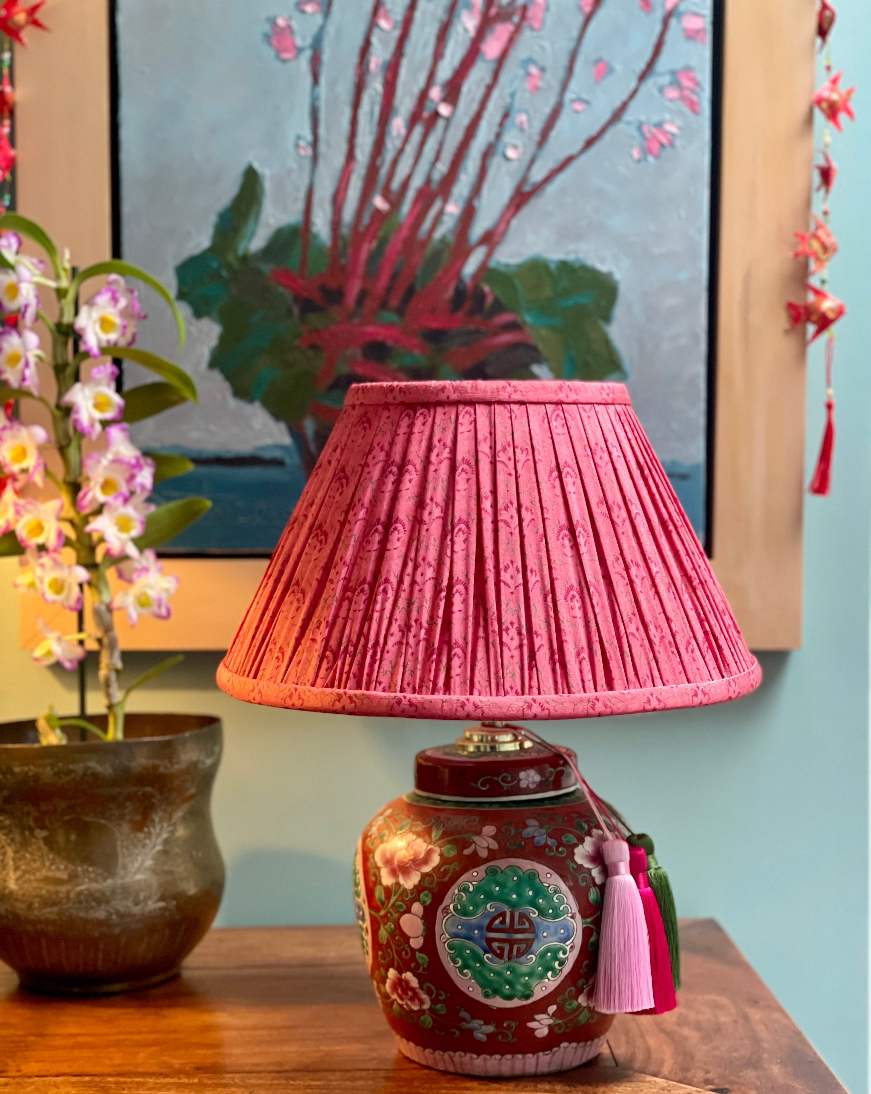 Sari Lamp Shades – The Ginger Jar Lamp Co. Ltd.
