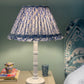 Gardenia Frill Block-Printed Lamp Shade
