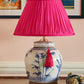 Magenta Silk Lamp Shade