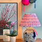 Salvia Block-Printed Lamp Shade
