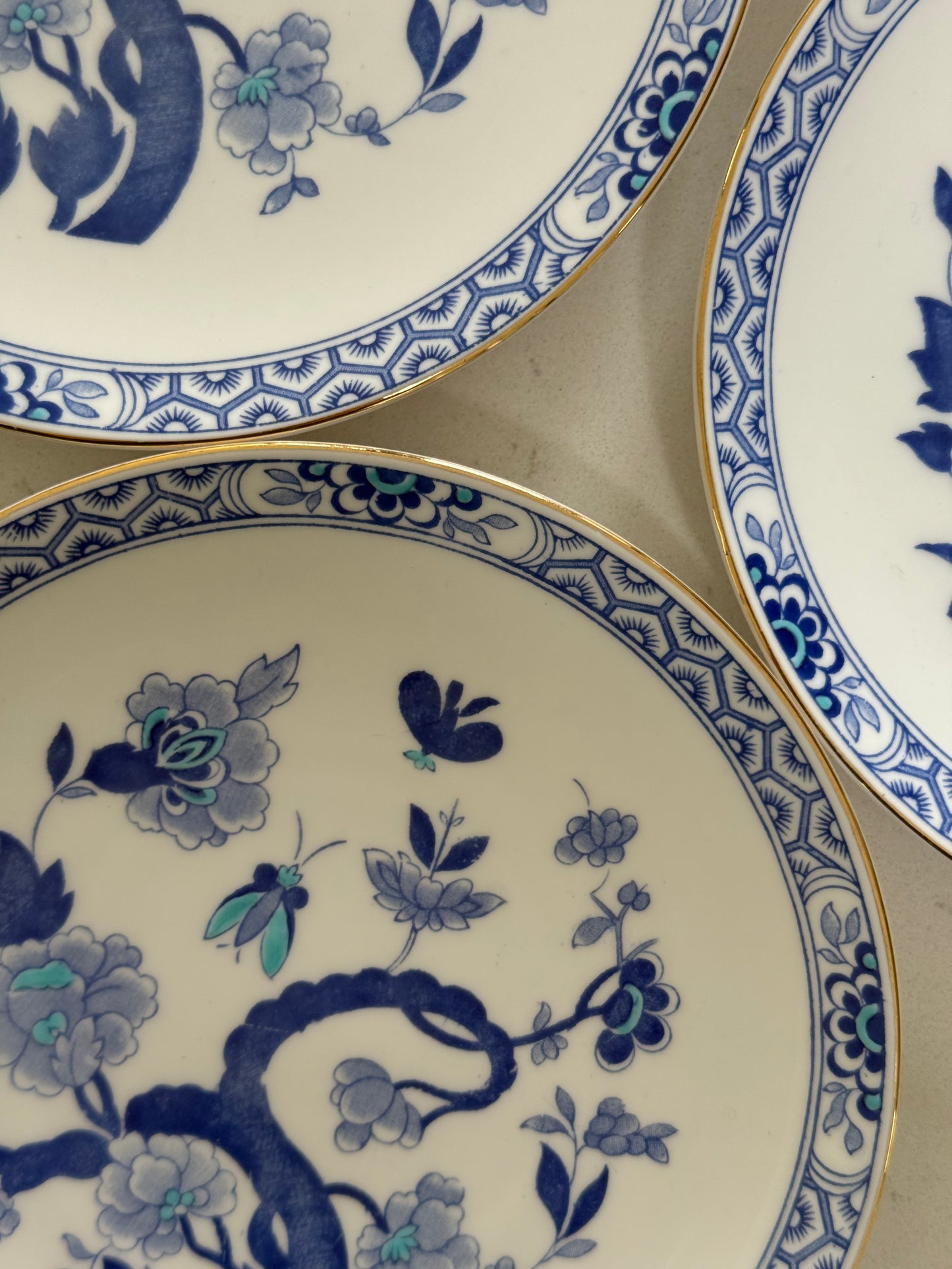 Royal Tuscan ‘Mandarin’ Bone China side plates