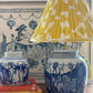 Dandelion Silk Ikat Lamp Shade