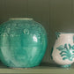 Hunan Jade Floral Relief Ginger Jar