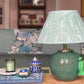 Hunan Jade Floral Relief Lamp