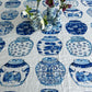 Ginger Jars Linen Tablecloth