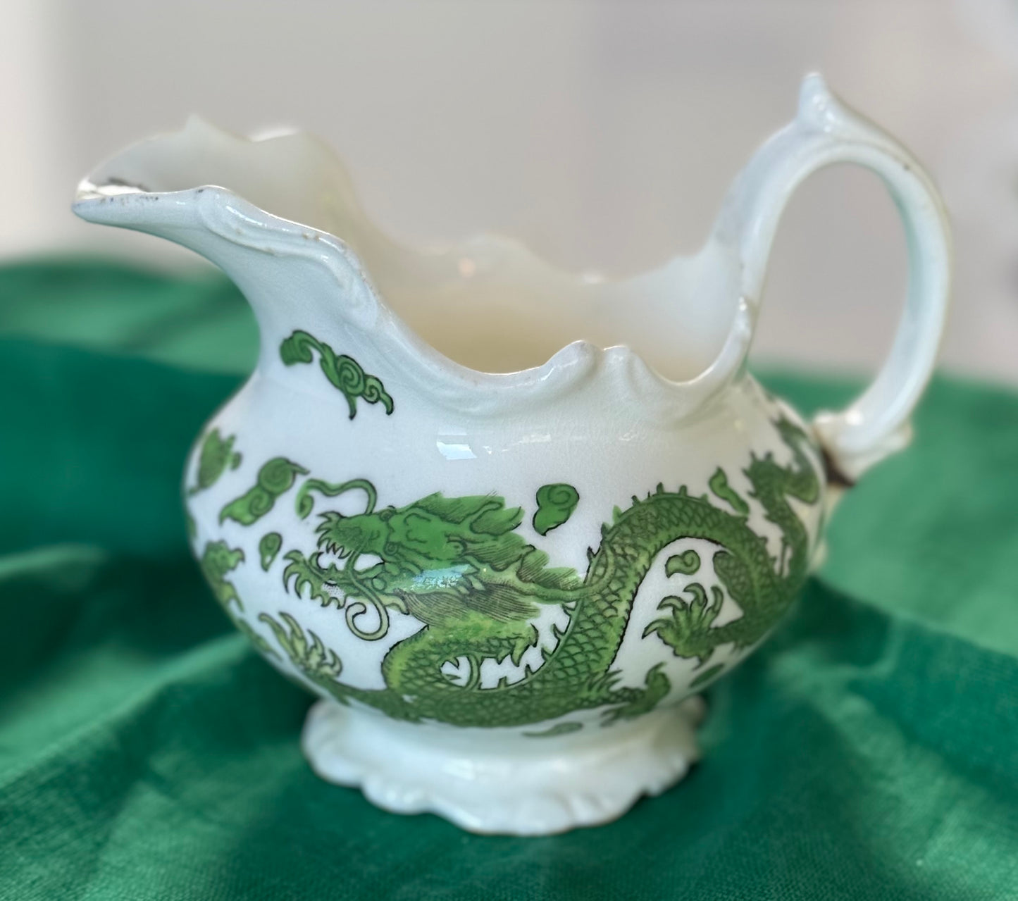 Rare Green Dragon Part Tea Set
