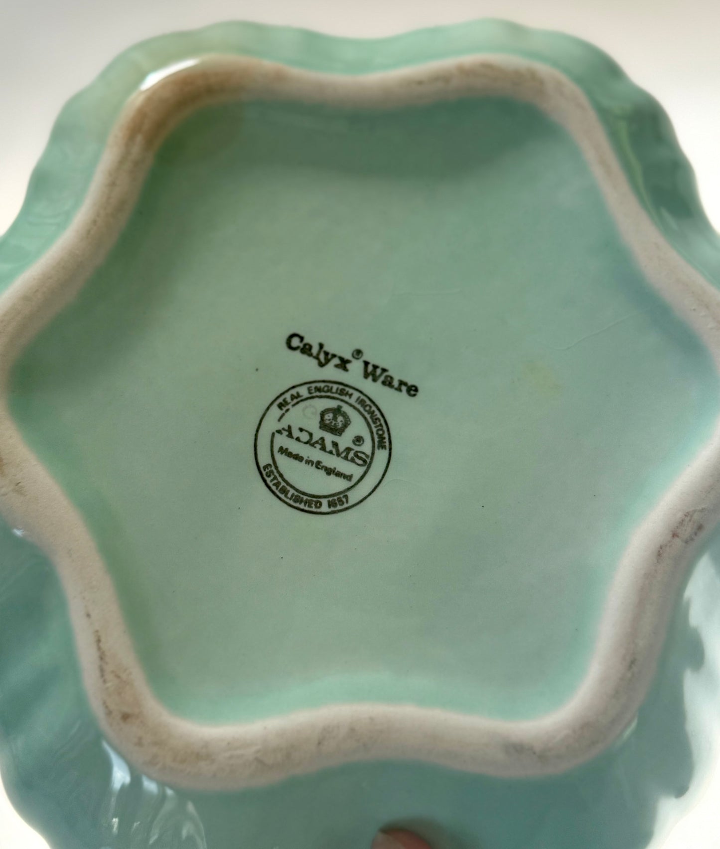 Vintage 'Singapore Bird' Scalloped Bowl