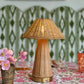 Palawan rattan rechargeable lamp