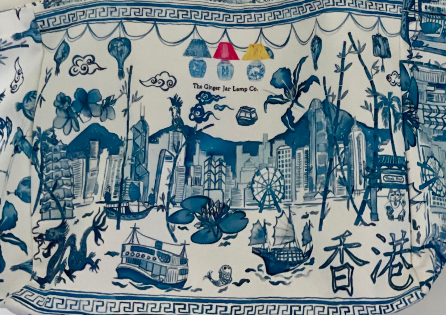 'Hong Kong Homage' Market Bag