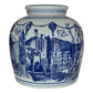 'Hong Kong Homage' Ginger Jar: Imperial Blue