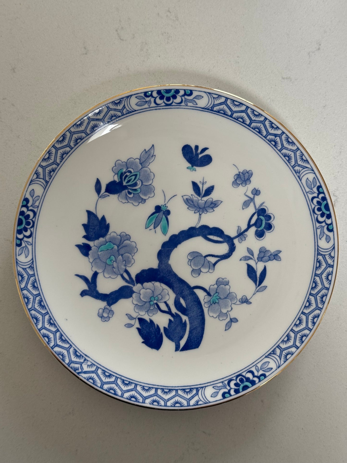 Royal Tuscan ‘Mandarin’ Bone China side plates