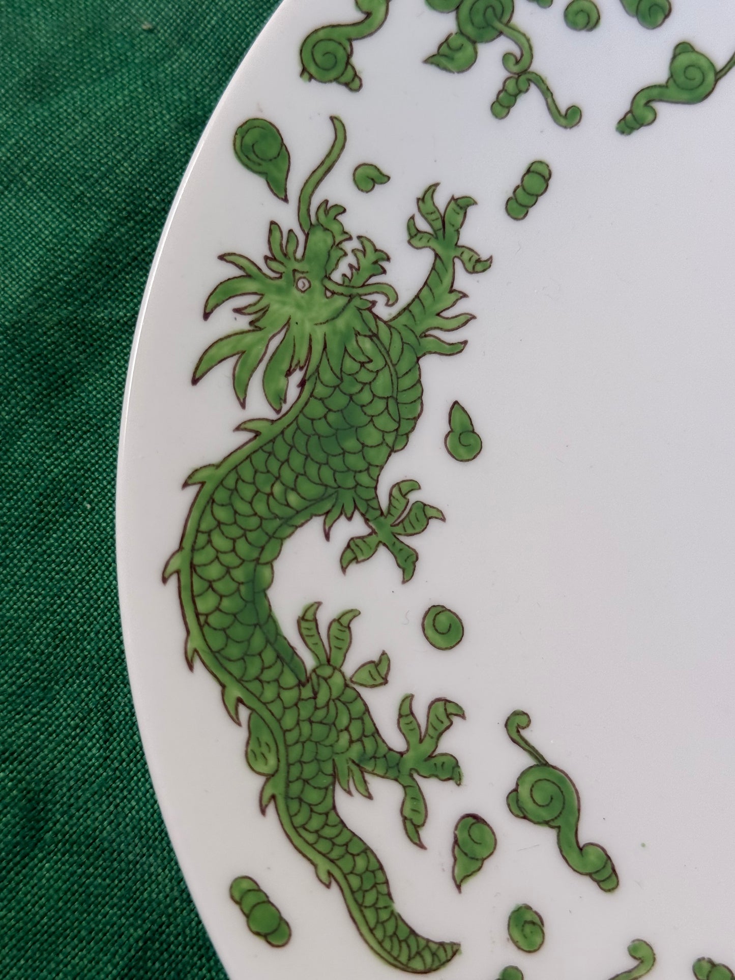 Rare Green Dragon Part Tea Set