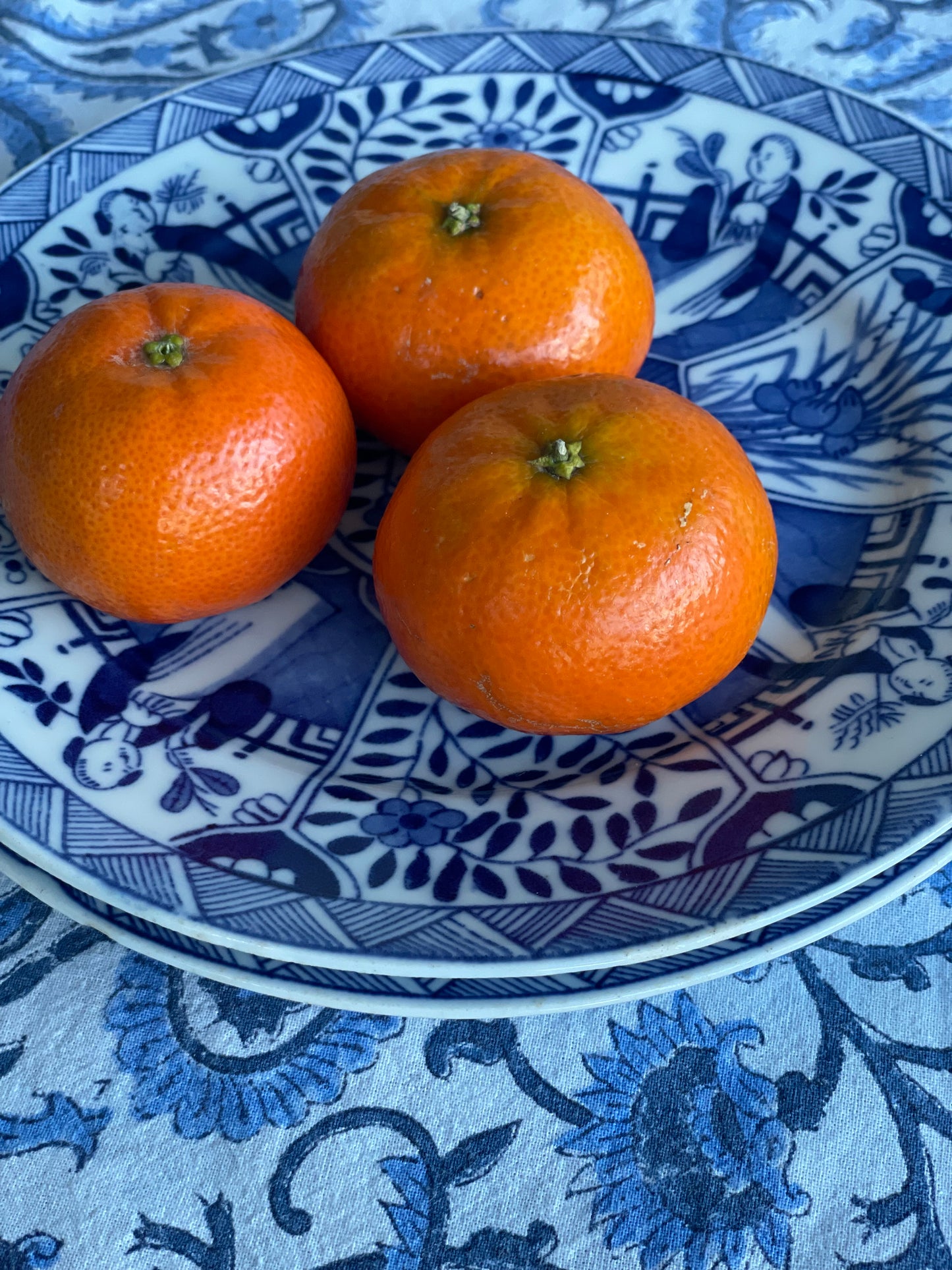Vintage Dutch Chinoiserie Plates