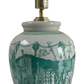 ‘Hong Kong Homage' Ginger Jar Lamp: Jade Green