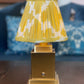 Luxe rechargeable lamp (with Dandelion Ikat shade)