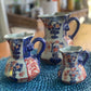 Antique Ironstone Imari Jugs