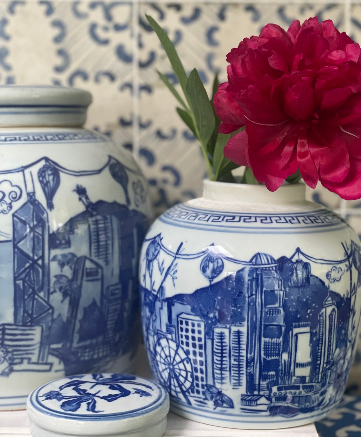 ‘Hong Kong Homage' Ginger Jar Mini