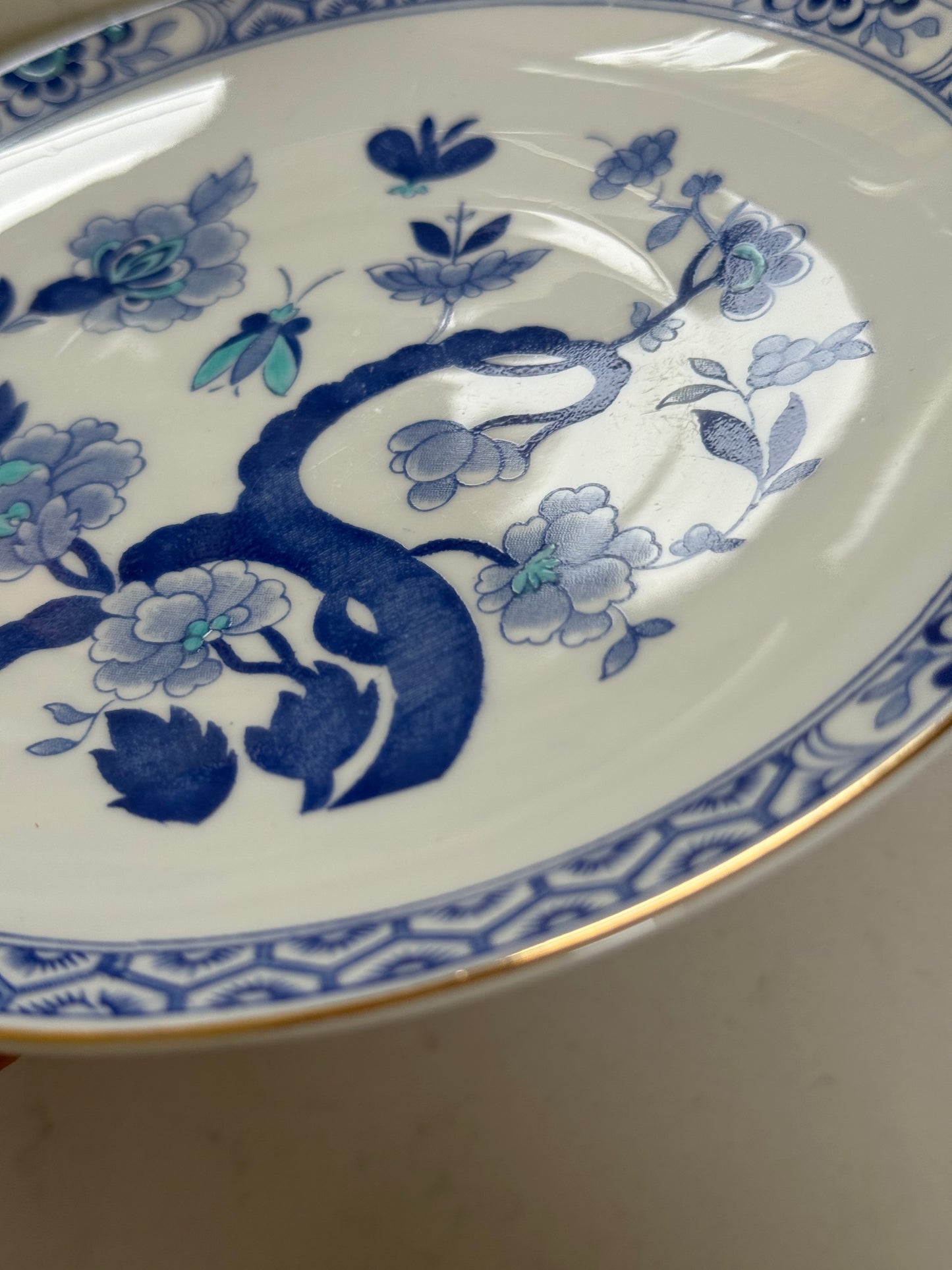 Royal Tuscan ‘Mandarin’ Bone China side plates