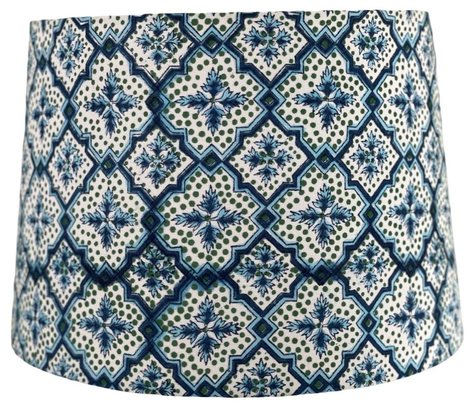 Block-Printed Lamp Shades – The Ginger Jar Lamp Co. Ltd.