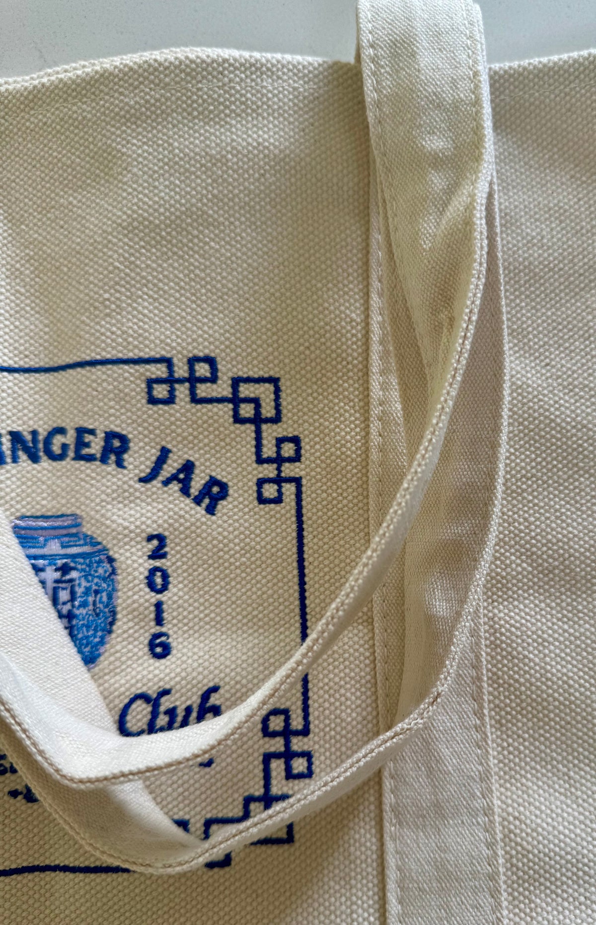 Ginger Jar Collectors Club Boat Tote