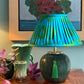 Hunan Jade Floral Relief Lamp